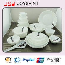 O mais novo Design Coupe Shape Porcelain Ceramic Dinnerware Set